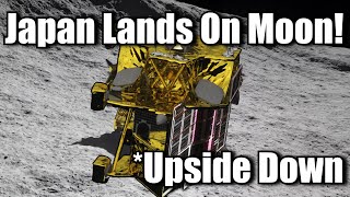 Japan Lands On The Moon Upside Down Astrobotics Moon Lander Lands On Earth [upl. by Navy438]