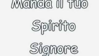 Canti religiosi  Manda il tuo spirito Signorempg [upl. by Lemahs]