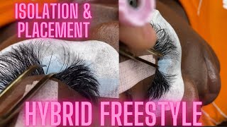 Isolation amp Placement Tips  Hybrid Freestyle  Lash With Me [upl. by Aner]