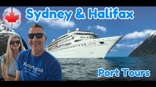 Sydney amp Halifax Cruise Ports  Holland America Volendam  E9 explore travel canada novascotia [upl. by Law927]