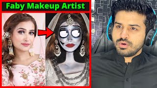 Faby Makeup Artist Reels Transformations [upl. by Etteuqram665]