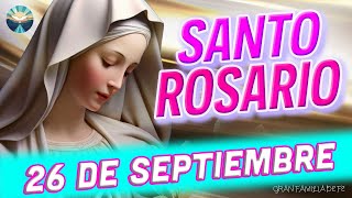 El Santo ROSARIO de HOY Jueves ✝️ 26 de Septiembre🙏 [upl. by Lebasi]