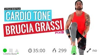 Esercizi Per Dimagrire Allenamento Completo A Casa Per Bruciare Calorie Senza Salti [upl. by Jerry947]