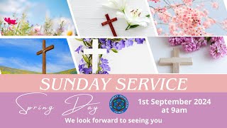 Sunday Service  1st September 2024 at 9am [upl. by Ahusoj744]