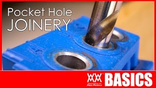 Beginners guide to pocket hole joinery  WOODWORKING BASICS [upl. by Brockwell]