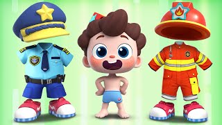 Put On Your Shoes Song  Head Shoulders Knees And Toes  Nursery Rhymes amp Kids Songs  BabyBus [upl. by Efram]