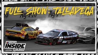 Recapping the Talladega finish and how Brad Keselowski controlled the race  NASCAR Inside the Race [upl. by Kahcztiy]