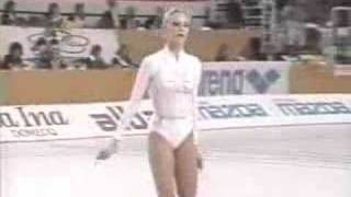 Galina Beloglazova 1985 Worlds EF Ribbon  Victory Ceremony [upl. by Sam]