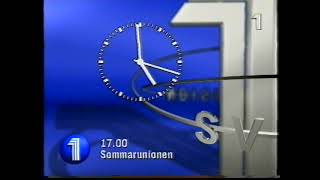 SVT1 Trailer  Klocka 19990721 [upl. by Nylorahs506]