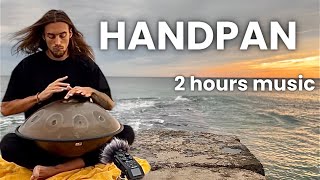 Sunrise Meditation  HANDPAN 2 hours music  Pelalex HANDPAN Music For Meditation 18  YOGA Music [upl. by Valtin950]