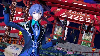 【MMD x Genshin Impact】Gokuraku Jodo  Kaito [upl. by Atiugram254]