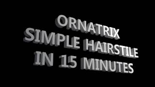 Ornatrix short hair demo [upl. by Coffeng]