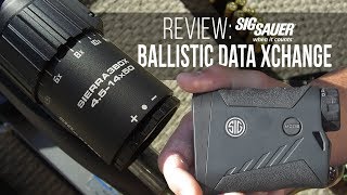 NEW Sig Sauer BDX System Review of Sigs Ballistic Data Xchange [upl. by Batista167]