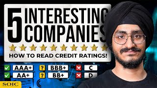 5 Interesting Stocks How to Read Credit Ratings 📑 [upl. by Mauve621]