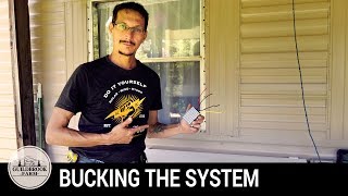 Off Grid Solar Installing a 48V DC Step Down Converter [upl. by Eneleoj]