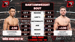 Batgerel Danaa vs Brady Hiestand UFC Vegas 71 Fight Breakdown [upl. by Hagi486]