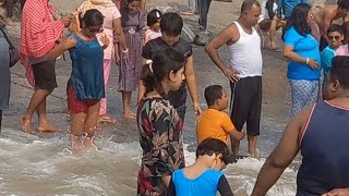 amazing video for Digha tourist beach view digha place sort waves 🌊🏄 [upl. by Valene]