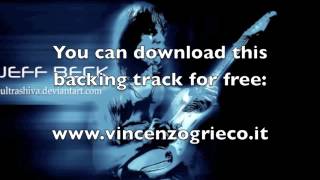 STRATUS backing track Jeff Beck Version realized by Vincenzo Grieco wwwvincenzogriecoit [upl. by Buschi]