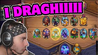 YSERA É DIVENTATA FORTE BG VERSO I 10k  Hearthstone Battlegrounds Ita [upl. by Peggir]