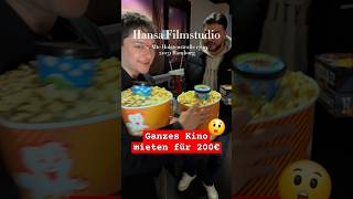 Ganzes Kino für 200€ CapCut Geheimtipp Joker hamburg Hansafilmstudio [upl. by Arais]