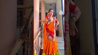 Saree where beauty meets tradition 🥰🌹 saree video outfit traditional sareevibes dance [upl. by Kaile]