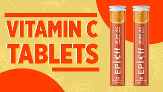 Emms Epieff Vitamin C Skin Lightening Effervescent Tablets  Skin brightening  Vitamin C Tablets [upl. by Coulombe587]