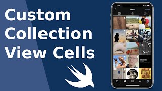 Swift 5 Custom CollectionView Cells Programmatically Xcode 11  2020 iOS [upl. by Aciretnahs]