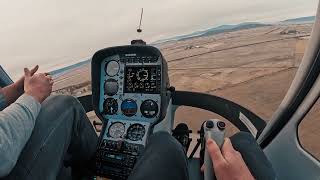 GoPro Hero 11 Helicopter POV  Guimbal Cabri G2  Student Pilot [upl. by Cirdnek]