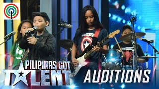 Pilipinas Got Talent Season 5 Auditions The Chosen Ones  Kiddie Band [upl. by Amek915]