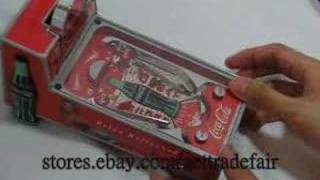 CocaCola Mini Pinball Machine [upl. by Aratas]