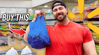 Grocery Shop for Gains Full Bodybuilding Grocery Haul [upl. by Krigsman]