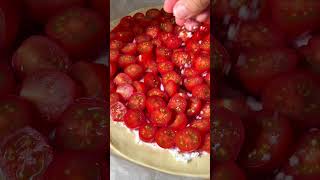 Tarte fine tomates chèvre amp roquette [upl. by Eigla]