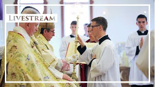 Pontifical High Mass with Ordination to the Minor Orders  Our Lady of Compassion  32224 [upl. by Rebmac]