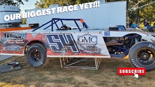 Racing topless with the TriState Modified Series at North Alabama Speedway [upl. by Inneg]