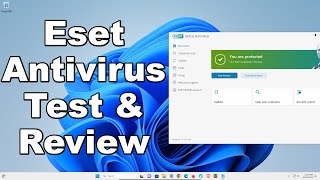 Eset Antivirus Test amp Review 2023  Antivirus Security Review  Security Test [upl. by Arret]