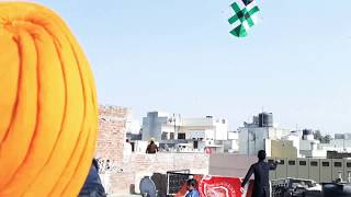 6 Tawa Amritsar 2018 Lohri😎big kites  guddagame  Patang Bazi [upl. by Arber]