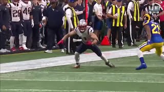 Julian Edelman vs Aqib Talib amp Marcus Peters Super Bowl LIII  WR vs CB Matchup [upl. by Ikcim912]