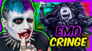 GOTH REACTS TO CRINGE EMO TIKTOK [upl. by Tallie]