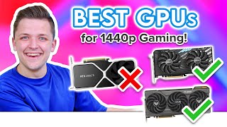 Best GPUs for 1440p Gaming in 2024 🙌 Top Choices for All Budgets [upl. by Eirrab]