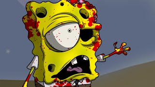 SPONGEBOB SQUAREPANTS ZOMBIES Cod WaW Custom Maps amp Mods [upl. by Canica231]