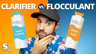 POOL CLARIFIER vs POOL FLOCCULANT When Should You Use Them  Swim University [upl. by Enileoj]