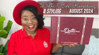 August 2024 Delta Box Revealing amp Styling [upl. by Catherin84]