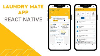 🔴 Lets build a full Stack Laundry Mate App with React Native using firebase [upl. by Elamaj]