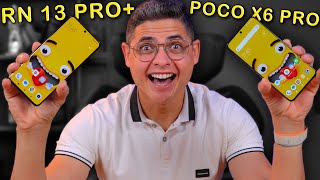 Xiaomi POCO X6 PRO vs Redmi Note 13 PRO PLUS  Veja qual o MELHOR para COMPRAR🔥 [upl. by Lose78]