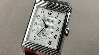 JaegerLeCoultre Reverso Classic Large Duoface Small Seconds Q3848420 JLC Watch Review [upl. by Nolava649]