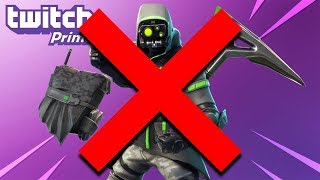 the TWITCH PRIME PACK 3 is CANCELLED in Fortnite [upl. by Llenral]