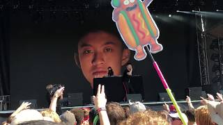 Who That Be amp Dat tick  Rich Brian Live at Bonnaroo 2018  Day 4 61018 [upl. by Qifar889]