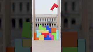 Tetris video game soft body shorts satisfying Pinwheel Animation Studios [upl. by Jennette]