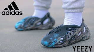 YEEZY FOAM RUNNER MX CINDER  REVIEW ONFOOT amp SIZING [upl. by Meelas]