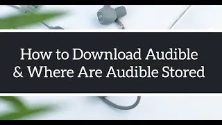 How to Download Audible BooksampWhere Are Audible Files Stored 2020 [upl. by Quinta167]